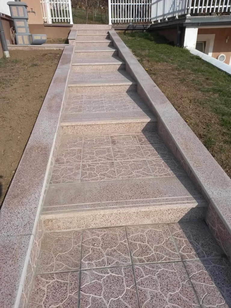 Teraco stepenice brušene uzorak 13